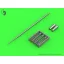 Master Model MiG-19S (Farmer C) - gun barrels set, & Pitot Tube