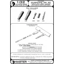 Master Model Hawker Hurricane Mk IIC - Hispano Mk II 20mm cannons (with round recoil springs)