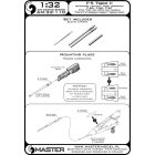 Master Model Northrop F-5 Tiger II "Freedom Fighter" (standard nose versions) (Hasegawa)