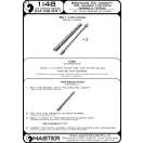 Master Model Browning M2 aircraft .50 caliber (12.7mm) barrels (2pcs)