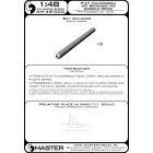 Master Model P-47 Thunderbolt .50 Browning M2 barrels (8pcs)