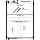 Master Model Supermarine Spitfire late E wing or revised wing - Hispano 20mm & .50cal in fairings