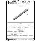 Master Model German aircraft machine gun MG 131 (13mm) barrels (2pcs)