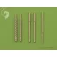 Master Model A6M5 Zero armament set (7,7mm, 20mm gun barrels) & Pitot tube