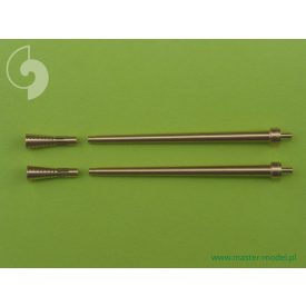   Master Model German aircraft cannon 3,7cm Flak 18 gun barrels (2pcs)