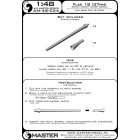 Master Model German aircraft cannon 3,7cm Flak 18 gun barrels (2pcs)