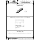 Master Model P-40 E-N - fairings with blast tubes for .50cal Browning (6pcs)