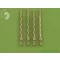 Master Model British Mk 2 Browning .303 caliber (7,7mm) with flash hider (4pcs)