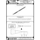 Master Model Dassault Mirage III and Mirage 5 Pitot Tube