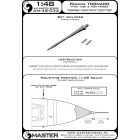 Master Model Panavia Tornado Pitot Tube & Angle Of Attack probes