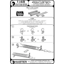 Master Model German WW I machine gun Spandau LMG 08/15 (2pcs)
