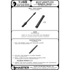 Master Model Italian machine gun Breda SAFAT 7,7mm barrels (2pcs)