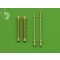 Master Model Italian machine gun Breda SAFAT 12,7mm barrels (2pcs)