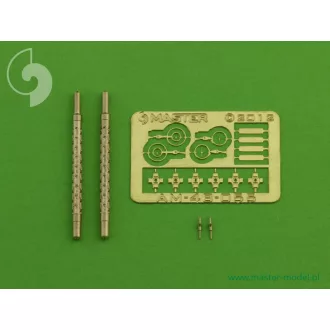   Master Model German aircraft machine gun MG 15 - turned barrels and etched sights (2pcs)
