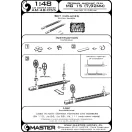 Master Model German aircraft machine gun MG 15 - turned barrels and etched sights (2pcs)