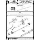 Master Model M197 - Three-barrelled rotary 20mm cannon - turned barrels with etched barrel clamps - used on AH-1 Cobra