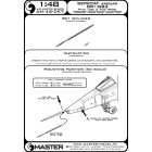 Master Model SEPECAT Jaguar GR1/GR3 Pitot Tube & Angle Of Attack probe