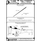 Master Model Harrier FRS.1 / FRS.51 - Pitot Tube & Angle Of Attack probe
