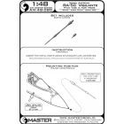 Master Model North American RA-5C - Vigilante - Pitot Tube & Angle Of Attack probe