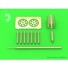 Master Model Fairchild A-10 Thunderbolt II - GAU-8 Avenger gun tip and Pitot Tube