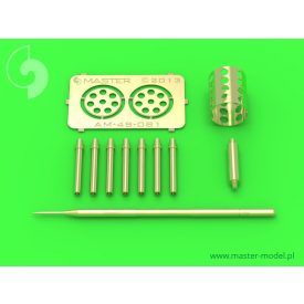   Master Model Fairchild A-10 Thunderbolt II - GAU-8 Avenger gun tip and Pitot Tube