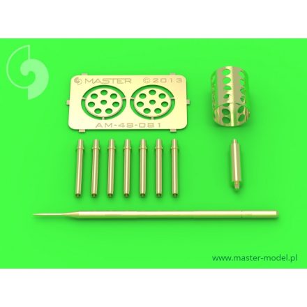 Master Model Fairchild A-10 Thunderbolt II - GAU-8 Avenger gun tip and Pitot Tube