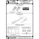 Master Model Hawker Typhoon Mk IB late type cannons with covered barrels