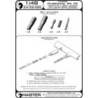 Master Model Hawker Hurricane Mk IIC - Hispano Mk II 20mm cannons (with round recoil springs)