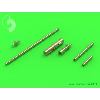   Master Model MiG-15 & MiG-15bis - gun barrels set, antenna base & Pitot Tube