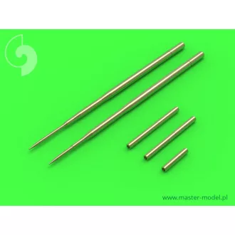   Master Model MiG-17PF (Fresco D) - 23mm gun barrels set & Pitot Tubes