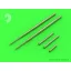 Master Model MiG-17PF (Fresco D) - 23mm gun barrels set & Pitot Tubes