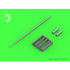 Master Model MiG-19S (Farmer C) - gun barrels set, & Pitot Tube