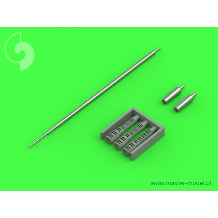 Master Model MiG-19S (Farmer C) - gun barrels set, & Pitot Tube