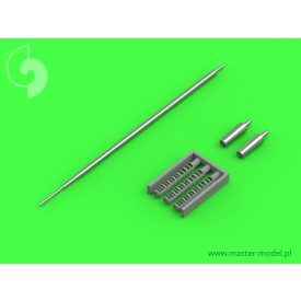   Master Model Shenyang J-6/F-6 - gun barrels set, & Pitot Tube