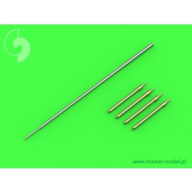   Master Model MiG-19PM (Farmer E) - missile rails nose parts (4pcs) & Pitot Tube
