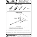 Master Model Fairey Firefly - Hispano 20mm cannons with uncovered barrels
