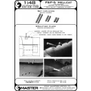Master Model F6F-5 Hellcat - late armament (covered .50 cal Browning barrels)