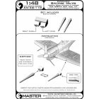 Master Model Supermarine Spitfire Mk.Vb - Hispano 20mm cannons in fairings (fit to Airfix)