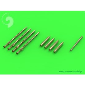   Master Model De Havilland Mosquito NF Mk.II / FB Mk.VI - Pitot tube & armament set (Browning .303 barrels and Hispano 20mm barrel tips)
