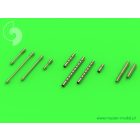 Master Model P-38 Lightning - early armament (.50 cal Brownings with drilled cooling jackets & early and late 20mm cannon tips)