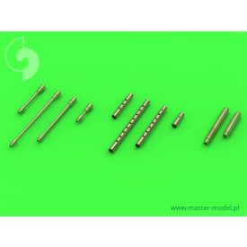   Master Model P-38 Lightning - early armament (.50 cal Brownings with drilled cooling jackets & early and late 20mm cannon tips)