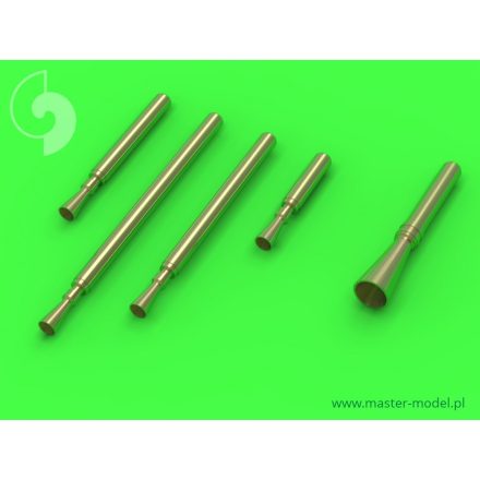 Master Model P-38M Lightning - .50 cal Brownings and 20mm cannon tips with flash hiders