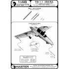 Master Model TS-11 Iskra - Pitot Tubes and 23mm gun barrel