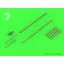 Master Model Su-9 / Su-11 (Fishpot / Fishpot C) - Pitot Tubes and missile rails heads