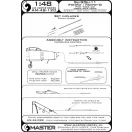 Master Model Su-9 / Su-11 (Fishpot / Fishpot C) - Pitot Tubes and missile rails heads