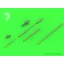 Master Model Su-15 (Flagon) - Pitot Tubes (optional parts for all versions)