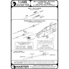 Master Model Su-17, Su-20, Su-22 (Fitter) - Pitot Tubes (optional parts for all versions) and 30mm gun barrels