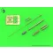 Master Model AH-64 Apache - M230 Chain Gun barrel (30mm), Pitot Tubes and tail antenna (resin, PE and turned parts)