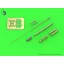 Master Model AH-64 Apache - M230 Chain Gun barrel (30mm), Pitot Tubes and tail antenna (resin, PE and turned parts)