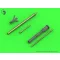 Master Model Mi-24 (Hind D/E) - JakB-12.7 machine gun barrel and DUAS probe (metal and resin parts)